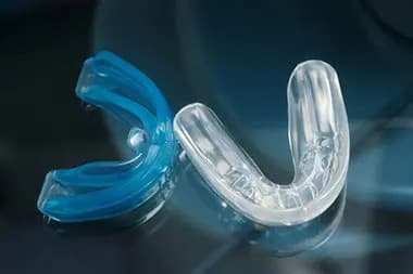 Custom fitted sports mouth guard made for an athlete at Rancho Bernardo Dental Arts