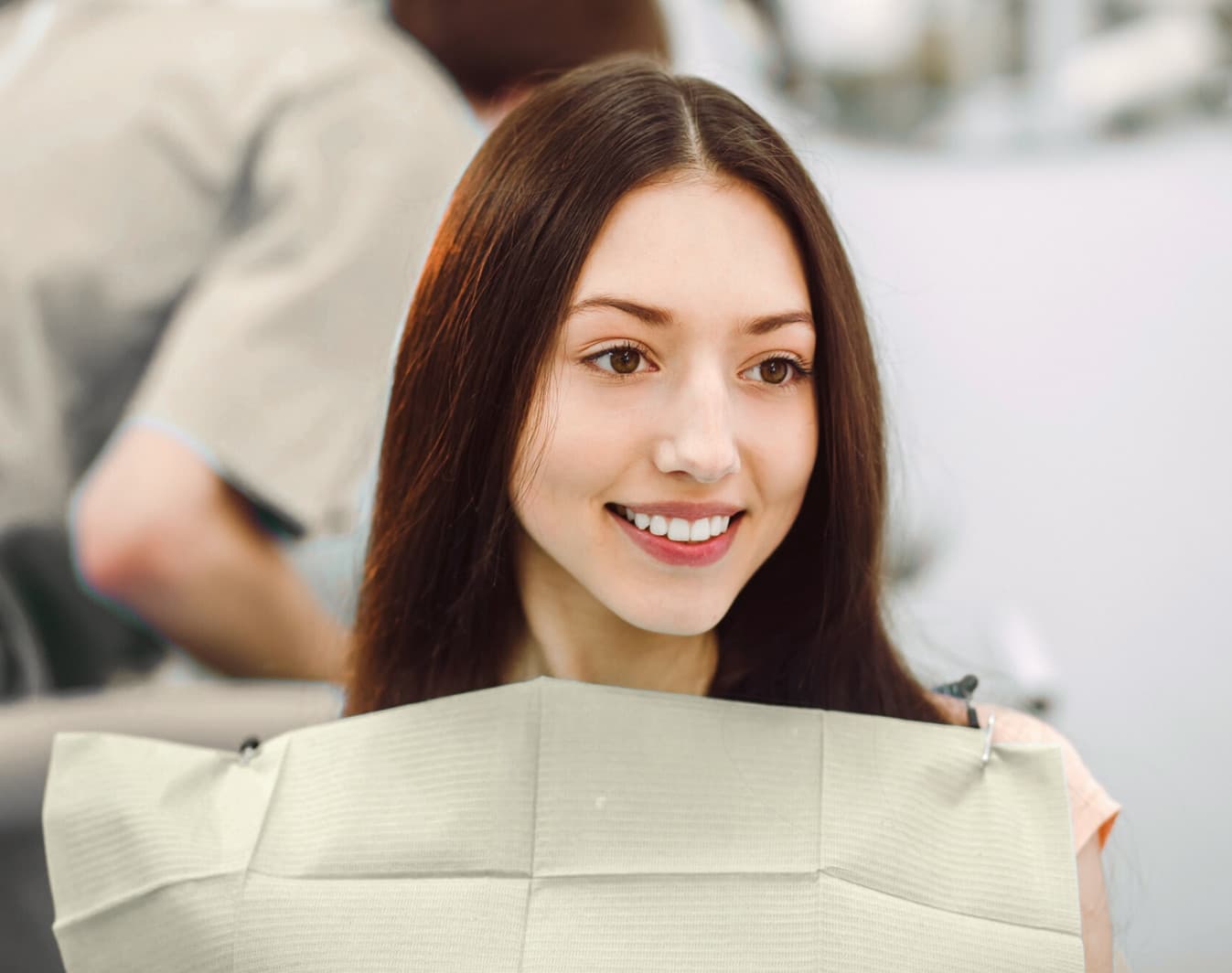 Patient receiving a gentle professional teeth cleaning at Rancho Bernardo Dental Arts